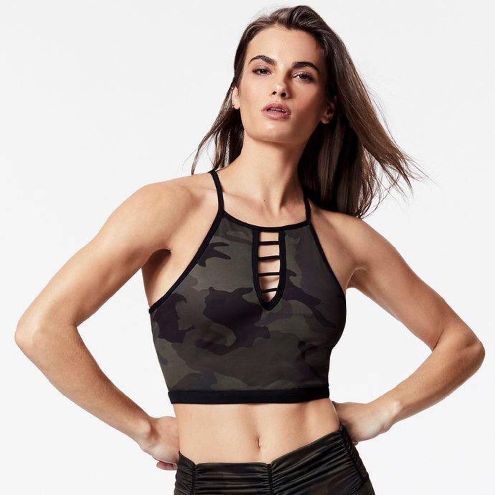 Carbon 38 Camo Sports Bra
